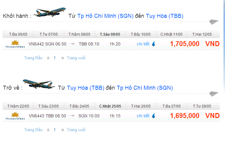 cách đặt vé máy bay giá rẻ đi Phú Yên