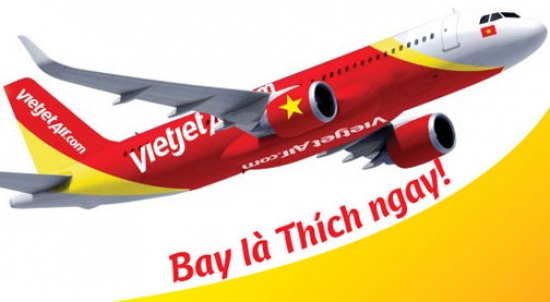  Dịch vụ thanh toán vé máy bay Vietjet Air ở Nghệ An
