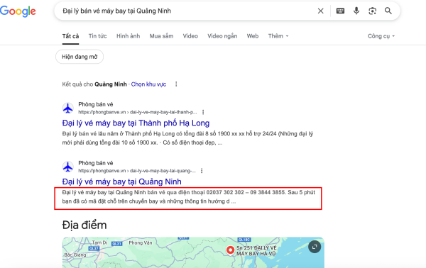 Đại lý bán vé máy bay tại Quảng Ninh